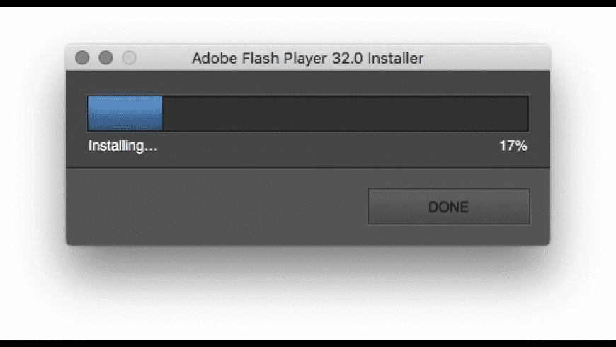 adobe flash player most recent for mac